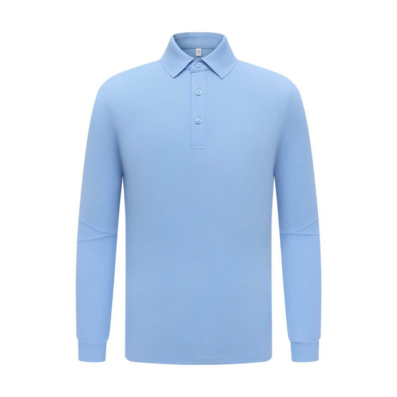Custom Long Sleeve Polo Shirt | Mercerized Cotton Pique | Team Uniforms & Workwear