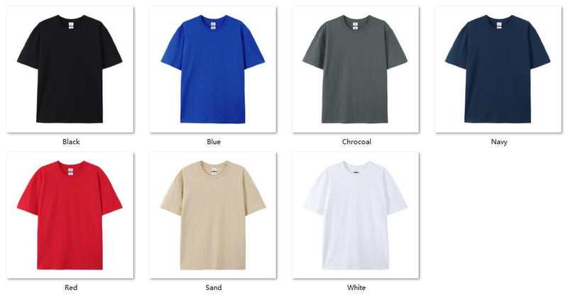 Camiseta ligera de algodón 100% personalizada | Camiseta suave de marca de 145 g/m² Color Sheet