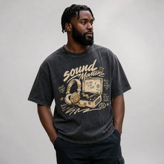 Sound Matters Vinyl Turntable Analog Soul Graphic Apparel Collection
