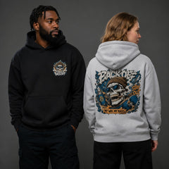 Back Off Skull Streetwear Graphic T-Shirts and Hoodies