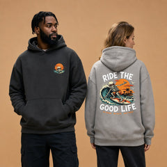 Ride The Good Life Surf Graphic T-Shirts and Hoodies