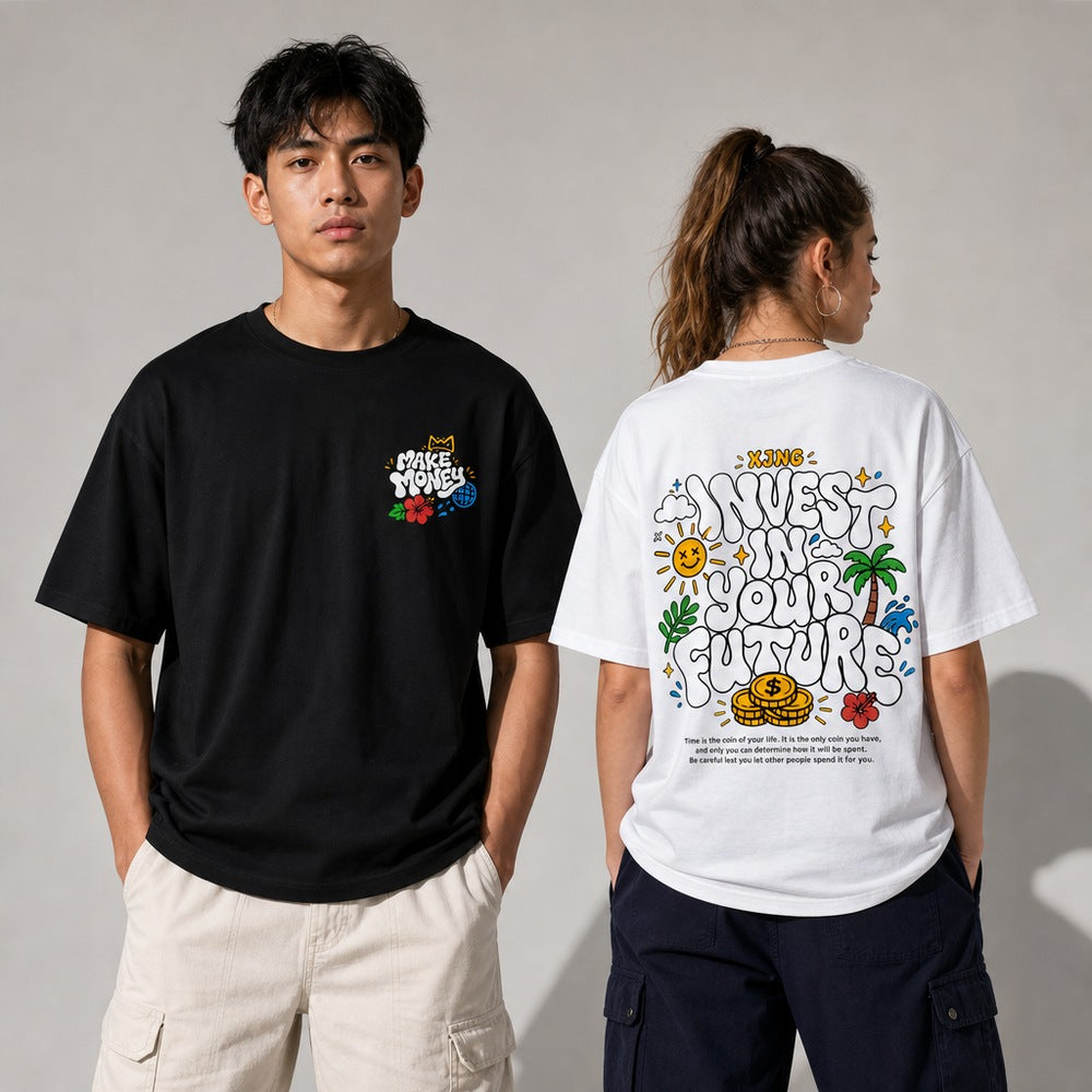 Invest In Your Future Streetwear Graphic Apparel Collection