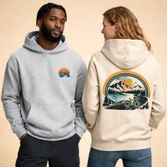 Retro Mountain Adventure Graphic T-Shirts & Hoodies Collection