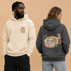 Good Things Take Time Cozy Cat Graphic Apparel Collection