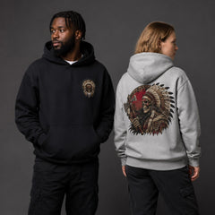 Chieftain Skull Warrior Streetwear Graphic T-Shirts and Hoodies