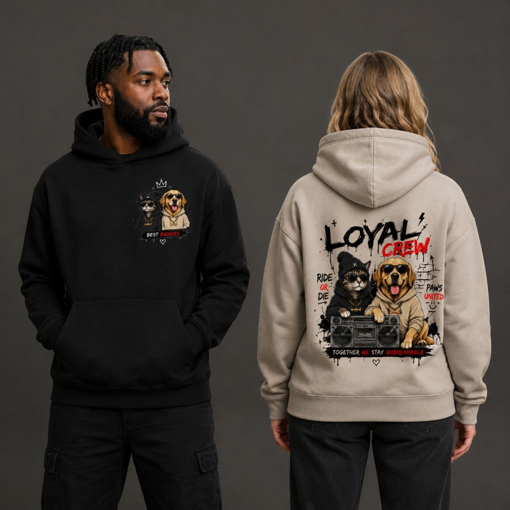 Catdog Loyal Crew Street Art Graphic T-Shirts and Hoodies