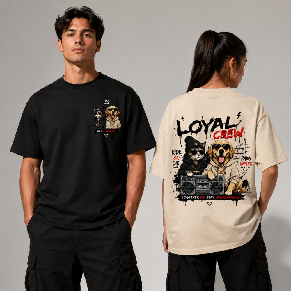 Catdog Loyal Crew Street Art Graphic T-Shirts and Hoodies