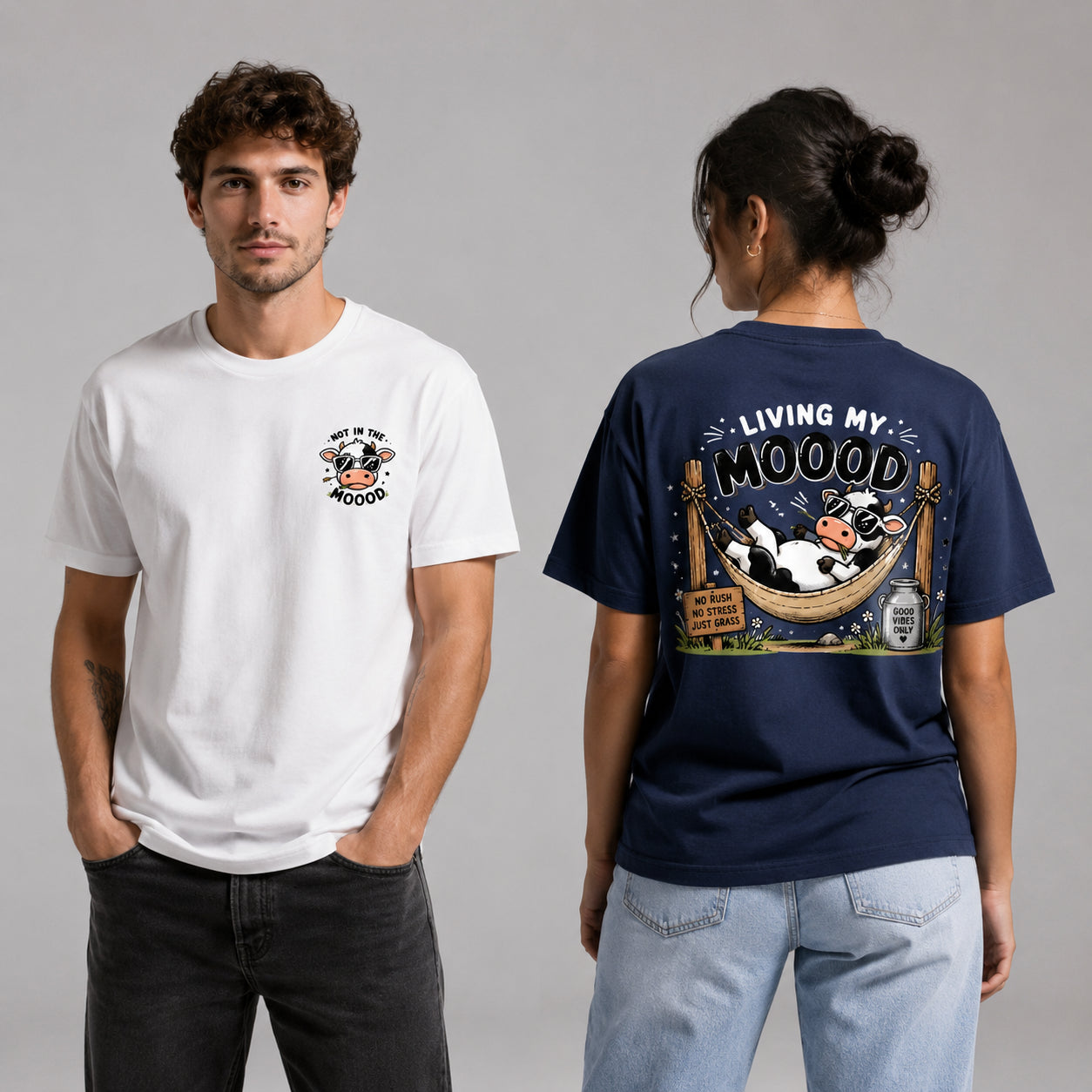 Living My Moood Streetwear Graphic T-Shirts and Hoodies
