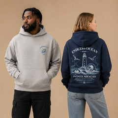 Endless Ocean Nautical Graphic Apparel (T-Shirts and Hoodies)