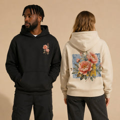 Peony Botanical Art Graphic Apparel Collection (T-Shirts & Hoodies)