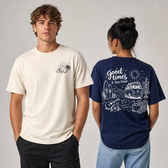 Beach Vibes Good Times Graphic T-Shirts and Hoodies Collection