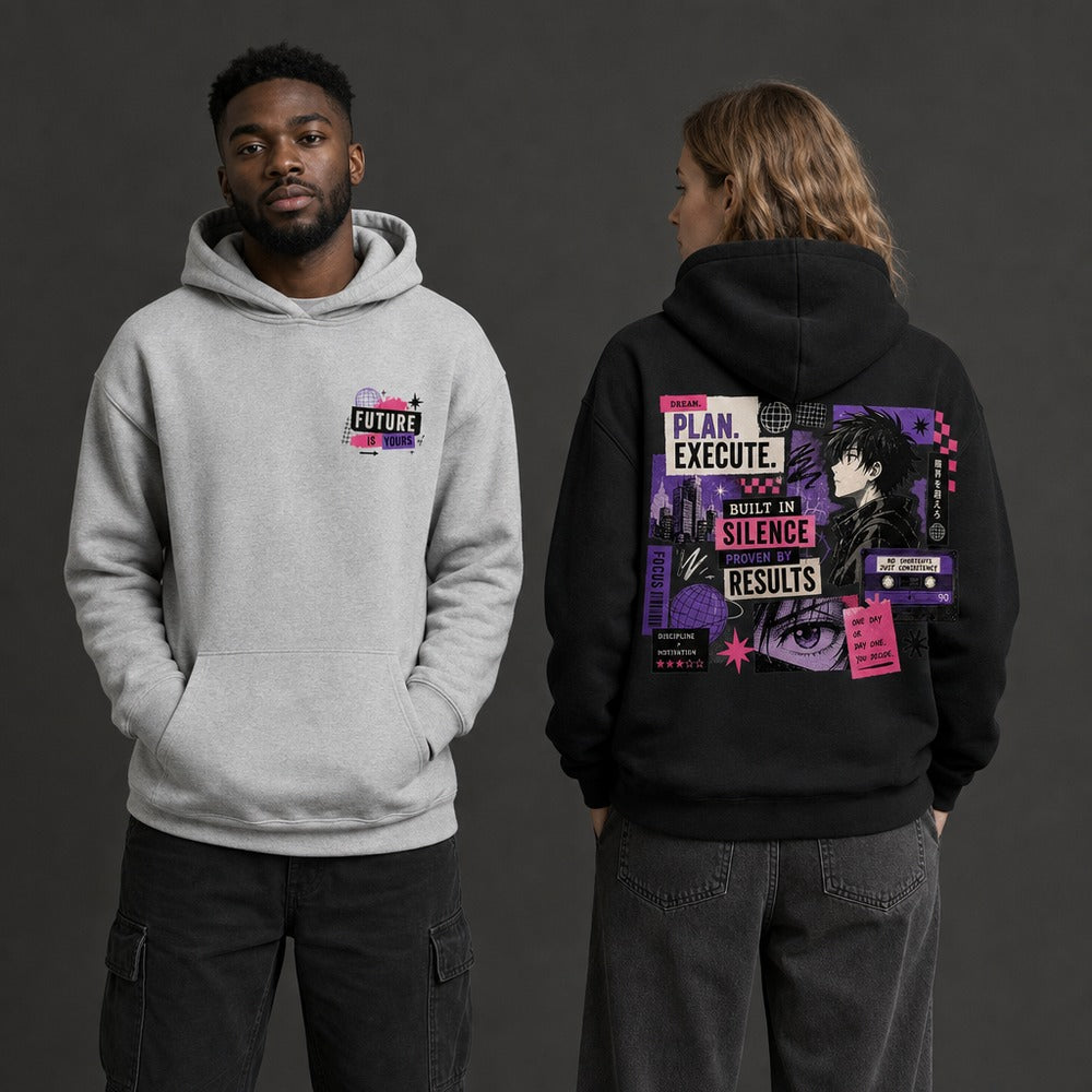 Y2K Anime Collage Retro Manga Streetwear T-Shirts and Hoodies