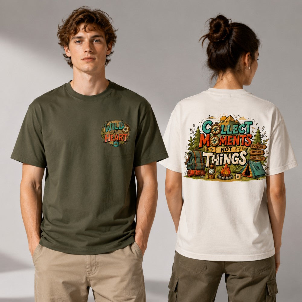 Collect Moments Adventure Graphic Apparel T-Shirts and Hoodies