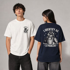 I Identify As A Problem Raccoon Graphic Apparel Collection