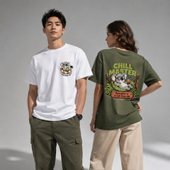 Chill Master Koala Retro Streetwear Graphic Apparel Collection
