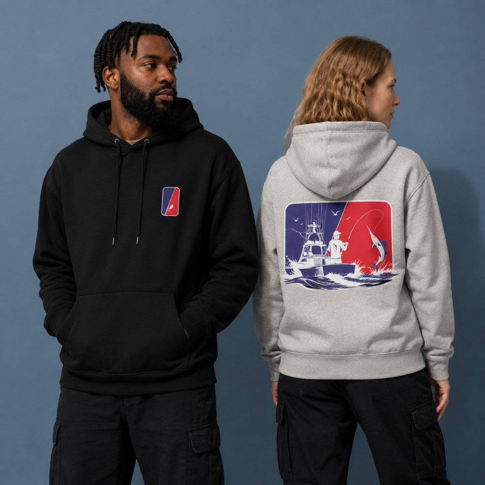 Marlin Sport Fishing Retro Coastal Graphic Apparel Collection