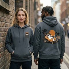Chill Mode Cat Streetwear Graphic Apparel Collection (T-Shirts & Hoodies)（副本）