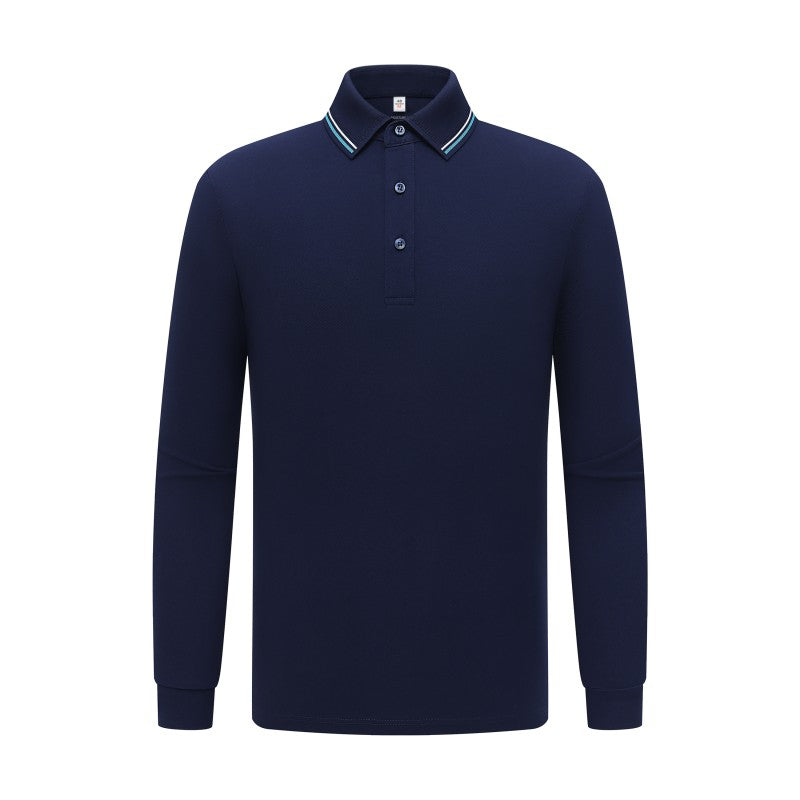 Premium Long Sleeve Pique Polo | Custom Team Uniforms & Corporate Gear