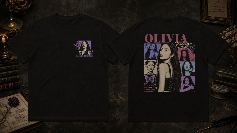 Olivia Rodrigo 90s Bootleg Vintage Streetwear Graphic Apparel