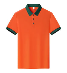 Custom Contrast Trim Polo Shirt | 220g Polyester Team Uniforms