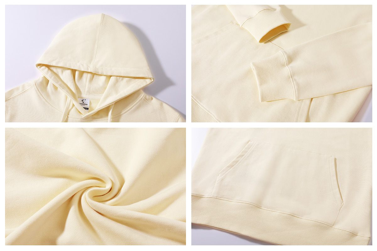 Midweight Terry Cotton Hoodie - US Size