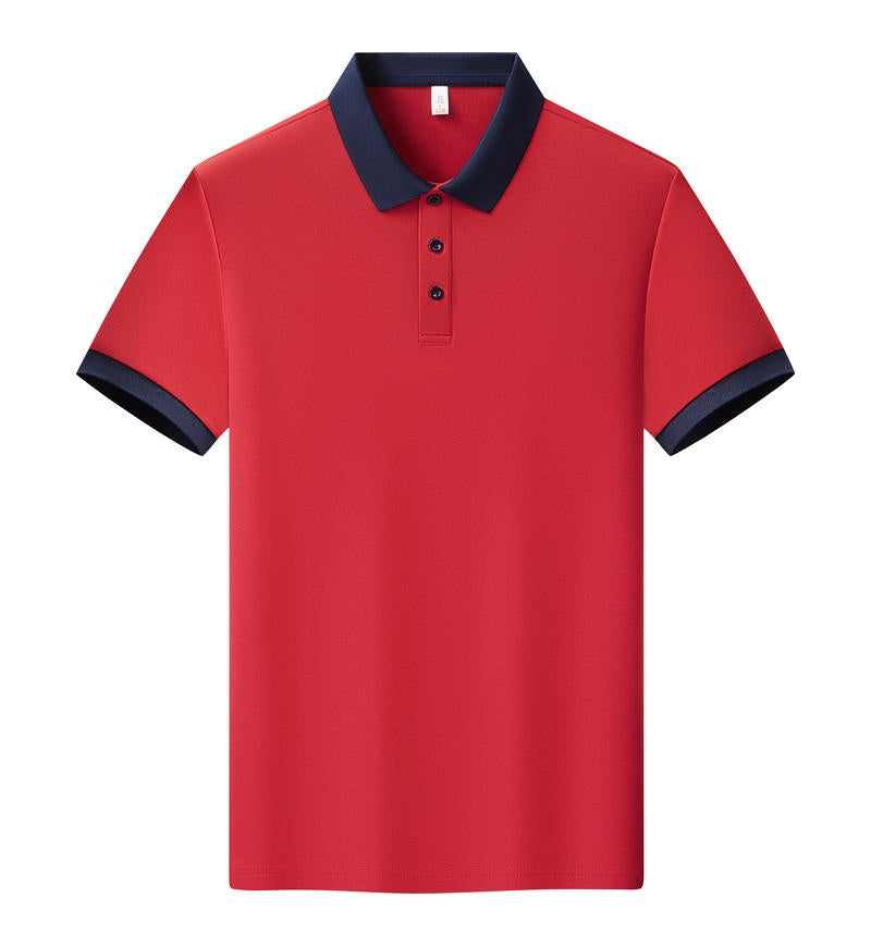 Custom Contrast Trim Polo Shirt | 220g Polyester Team Uniforms