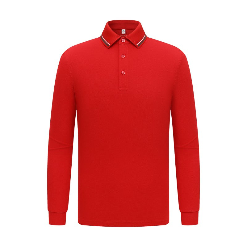 Premium Long Sleeve Pique Polo | Custom Team Uniforms & Corporate Gear