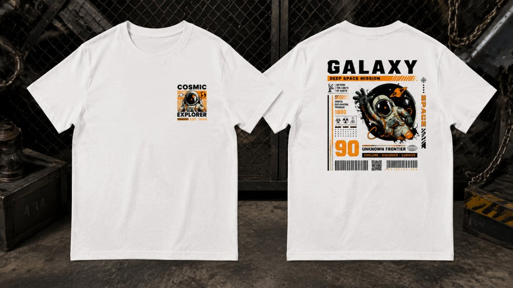 Cosmic Explorer Deep Space Graphic Apparel Collection