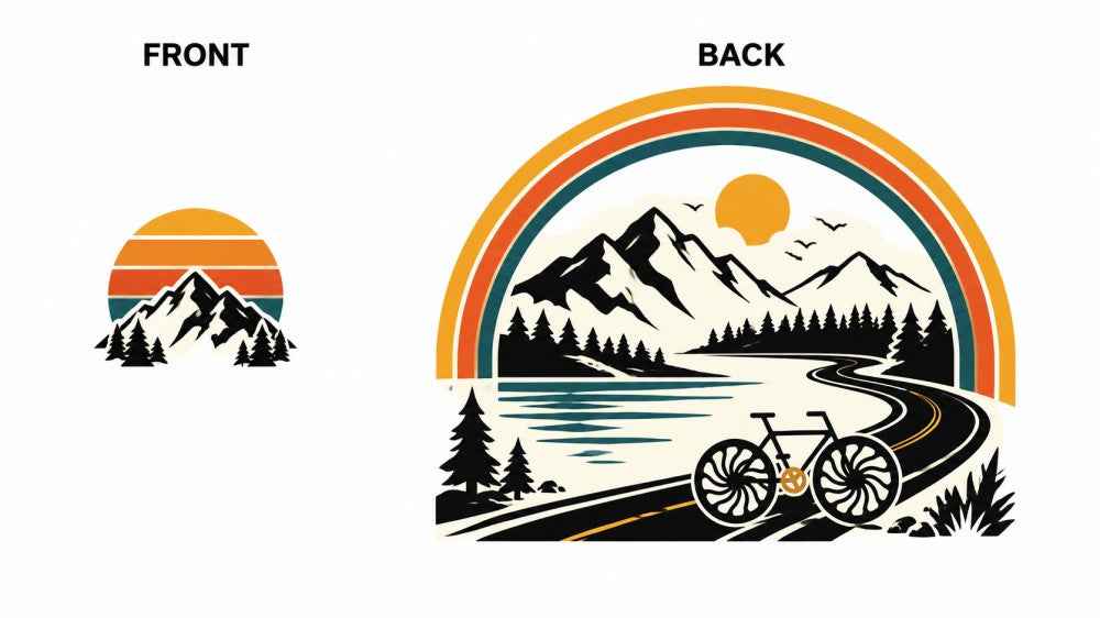 Retro Mountain Adventure Graphic T-Shirts & Hoodies Collection