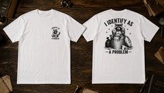 I Identify As A Problem Raccoon Graphic Apparel Collection