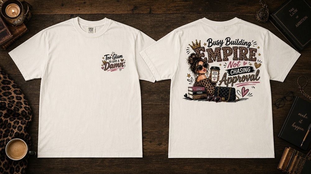 Glam Empire Boss Babe Graphic T-Shirts and Hoodies
