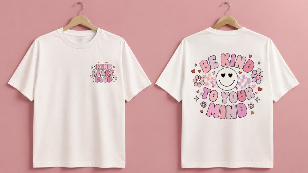 Kind Heart Club Retro Groovy Graphic T-Shirts and Hoodies