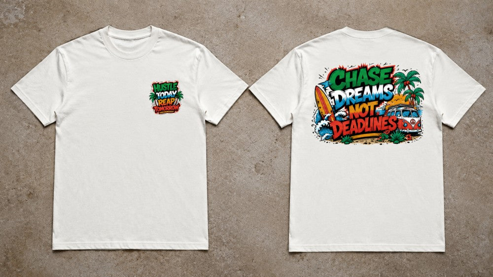 Chase Dreams Surf Graphic T-Shirts and Hoodies Collection