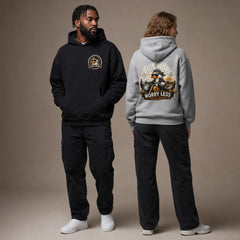 Ride More Worry Less Biker Duck Graphic Apparel Collection