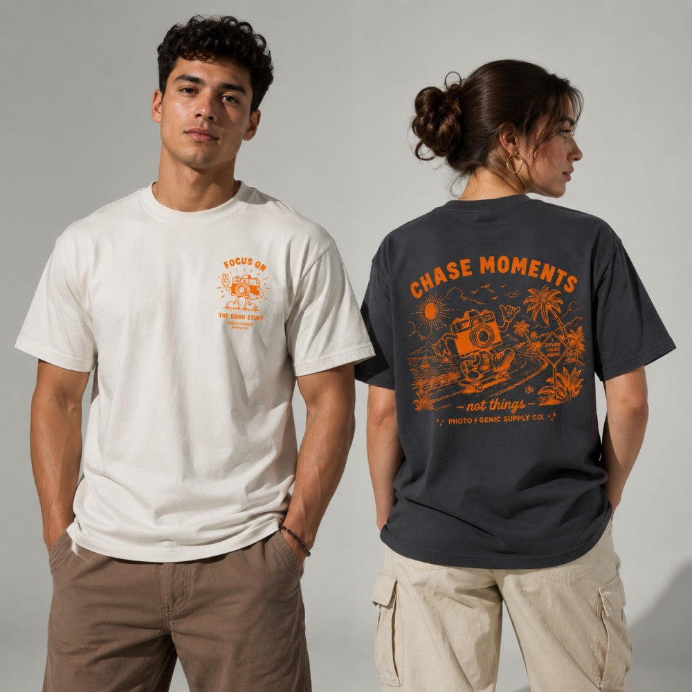 Chase Moments Retro Photography Graphic T-Shirts and Hoodies