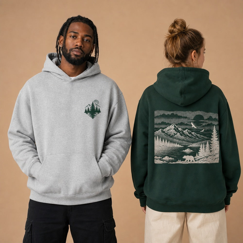 Solace of the Wild Nature Graphic Apparel Collection