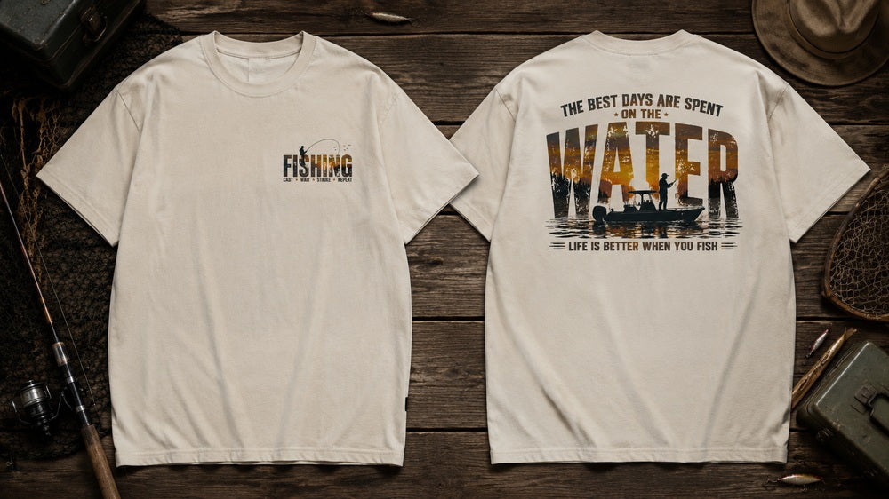 Best Days On The Water Outdoor Graphic Apparel Collection