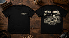California West Coast Surfrider Graphic Apparel Collection
