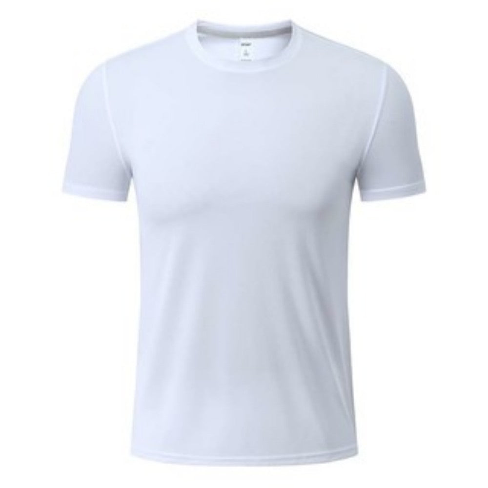 Premium Letter Jacquard Quick-Dry Tee | Luxury Monogram Performance Streetwear