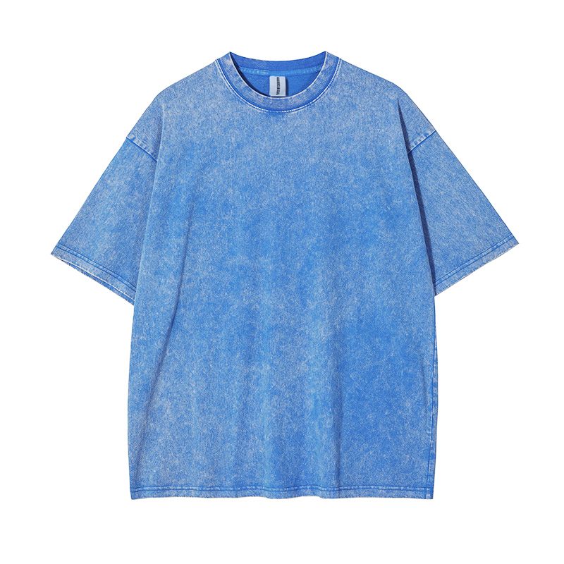 Custom Acid Wash Oversized Tee | 250gsm Heavyweight Cotton | Streetwear Fit