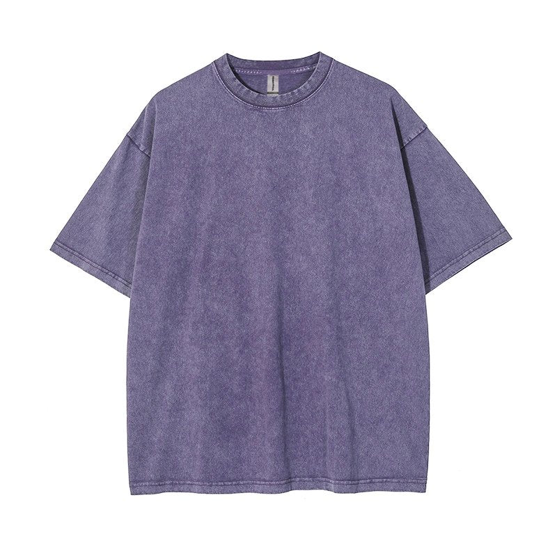 89000 Washed Oversized Cotton T-Shirts