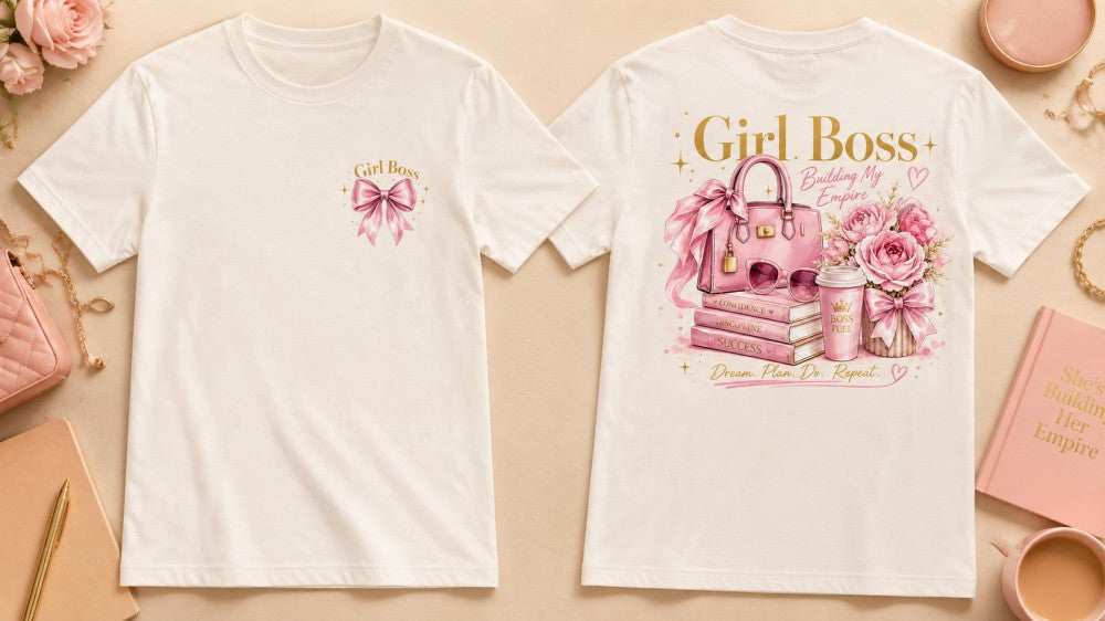 Girl Boss Building My Empire T-Shirts and Hoodies