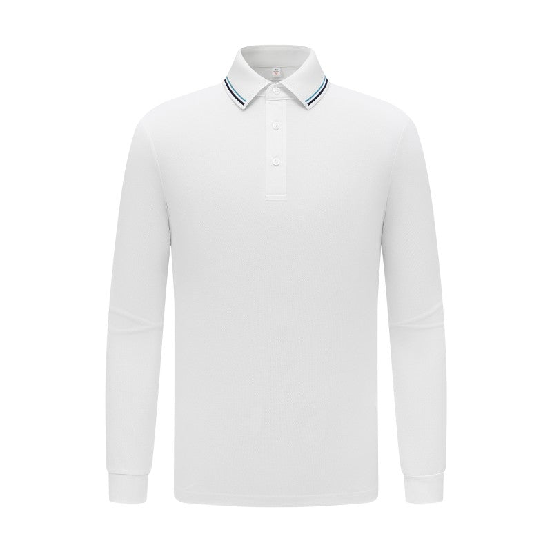 Premium Long Sleeve Pique Polo | Custom Team Uniforms & Corporate Gear