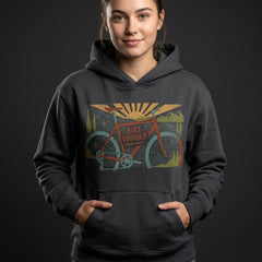 Bike Voyager Urban & Wild Cycling Graphic - Adventure Tee Design