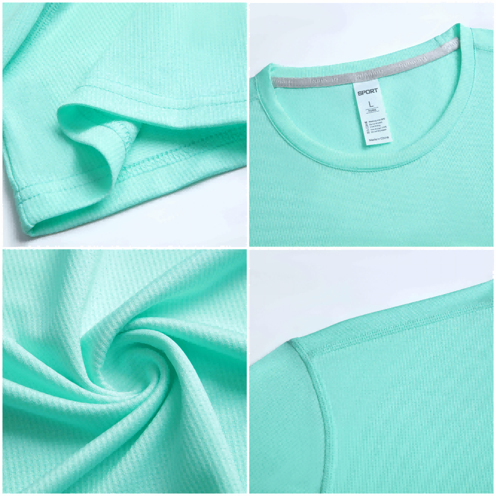 Premium Letter Jacquard Quick-Dry Tee | Luxury Monogram Performance Streetwear