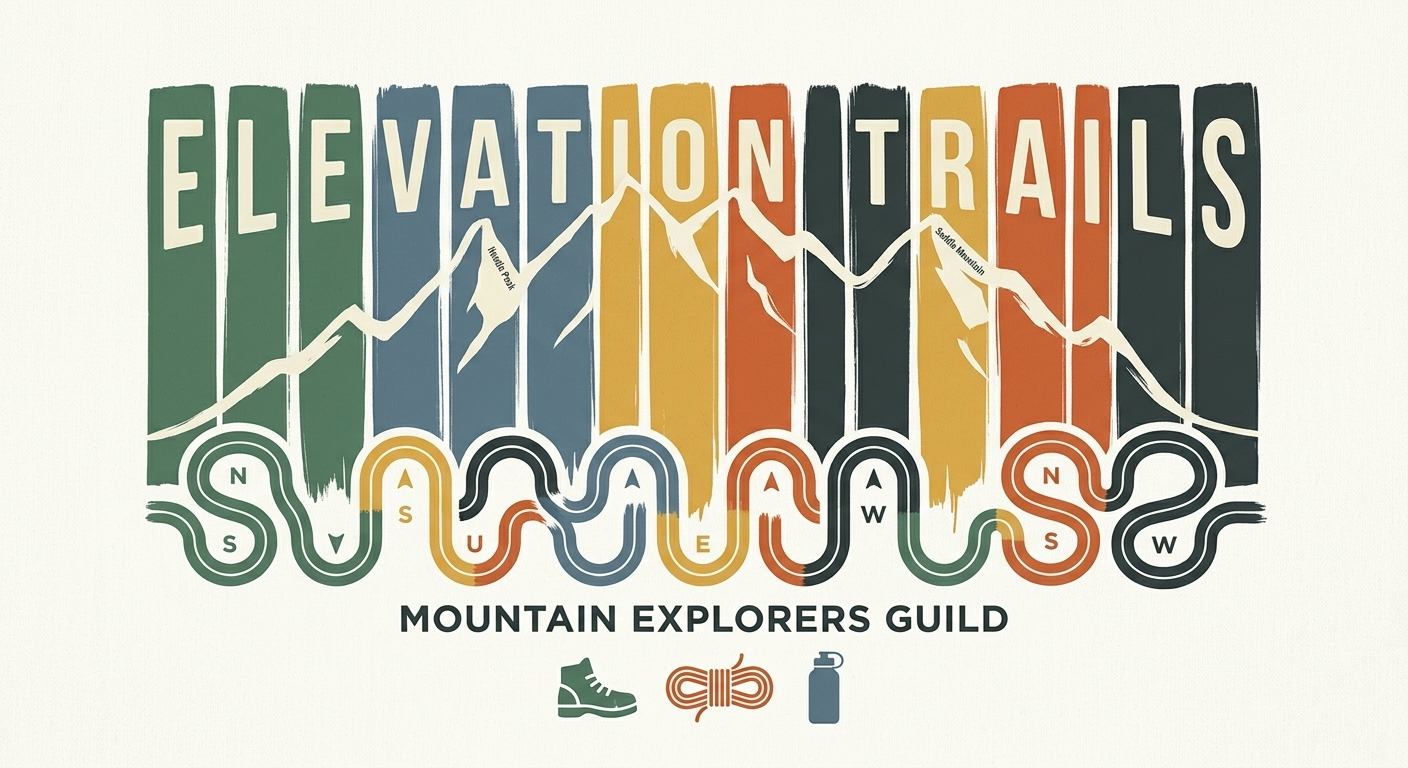 Elevation Trails Vintage Cream Mountain Tee