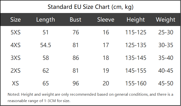 Custom Youth Quick-Dry T-Shirt | 100% Polyester Team Activewear Size Chart