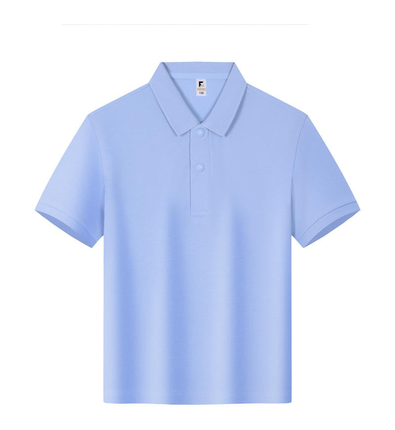 Custom Kids Premium Cotton Polo Shirt | Breathable & Anti-Pill Team Uniform