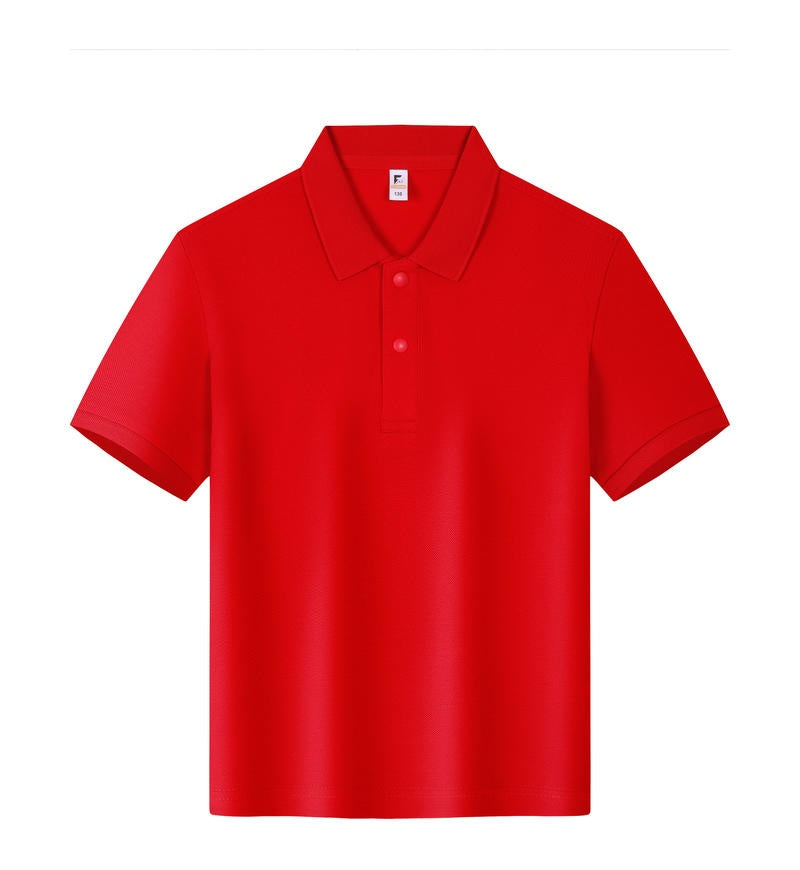 Custom Kids Premium Cotton Polo Shirt | Breathable & Anti-Pill Team Uniform