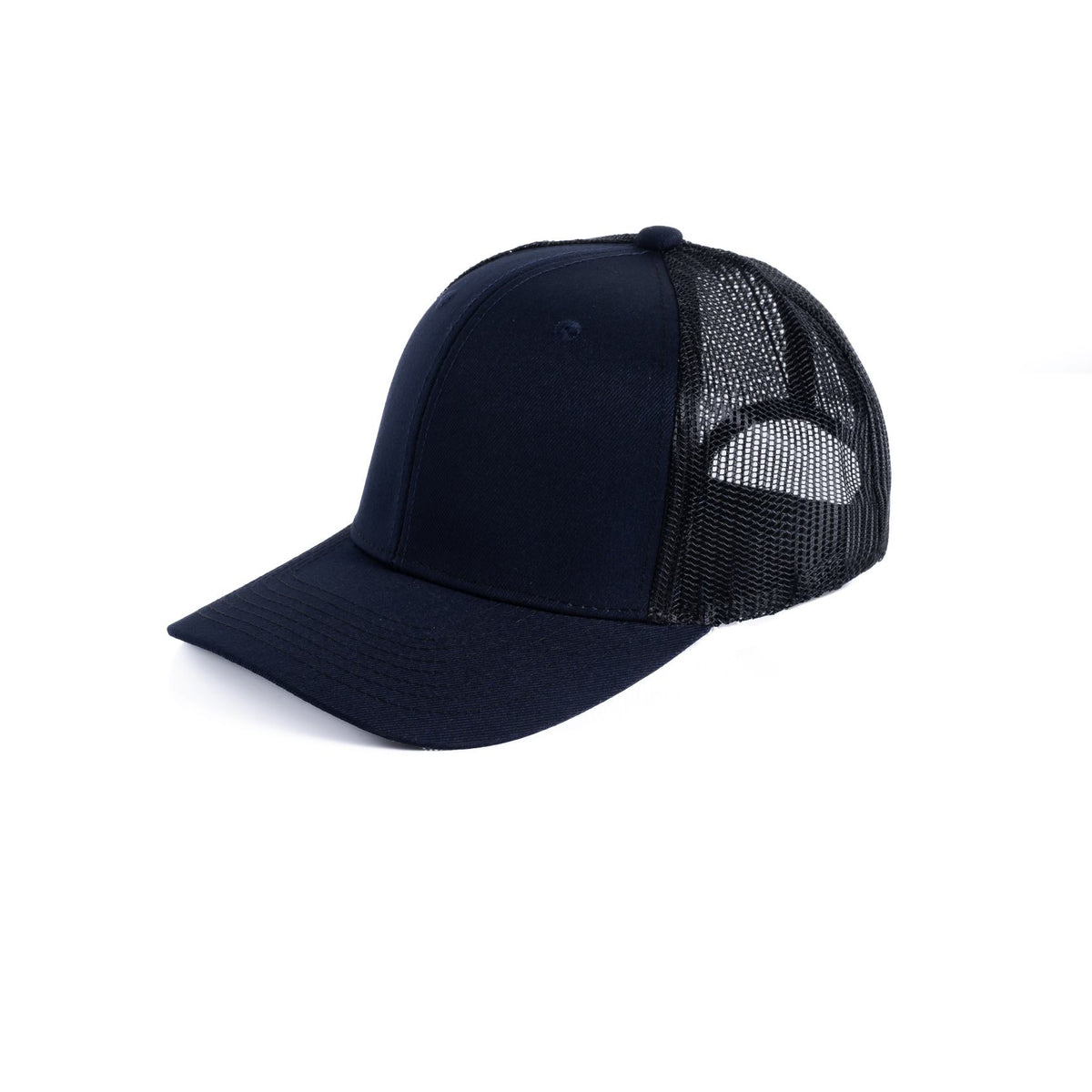 Custom 6-Panel Trucker Hat | Cotton-Poly Mesh Cap for Teams